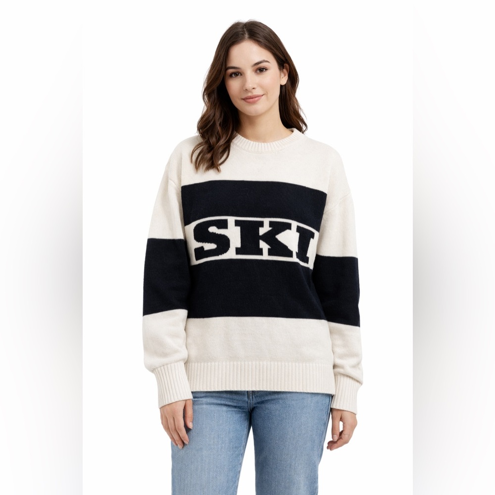 Xl knitted sweater "Ski"